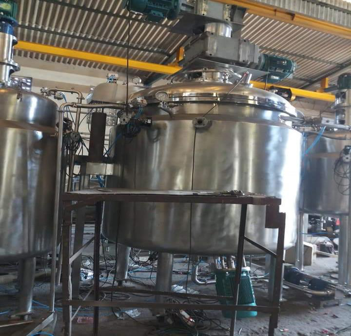 Jacketed Non Jackted Tank Mixer